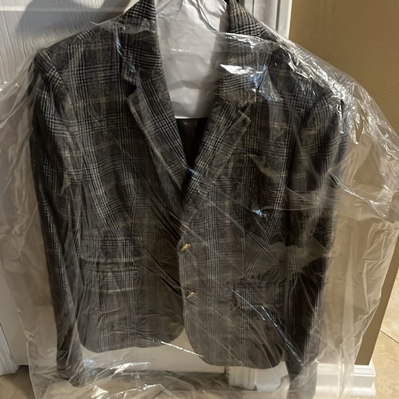 J Crew gray plaid schoolboy wool blazer prep - Picture 14 of 14